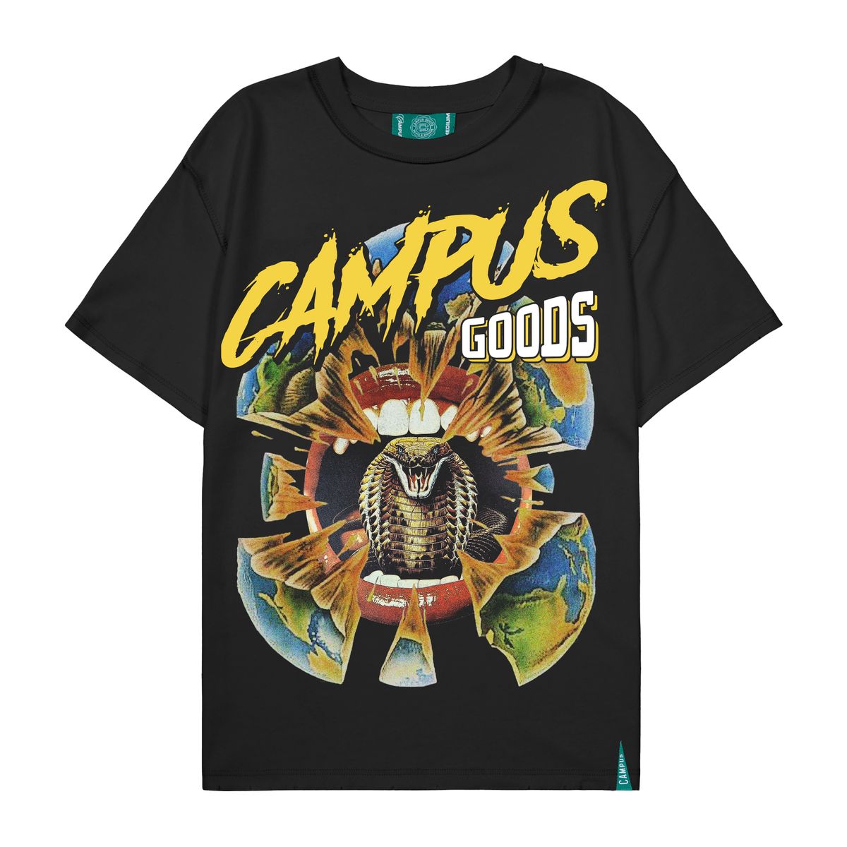 Campus „End Days“ schwarzes T-Shirt