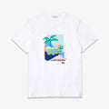 Lacoste Palm Beach Tee In White