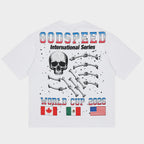 Godspeed “Planet Futbol” White Tee