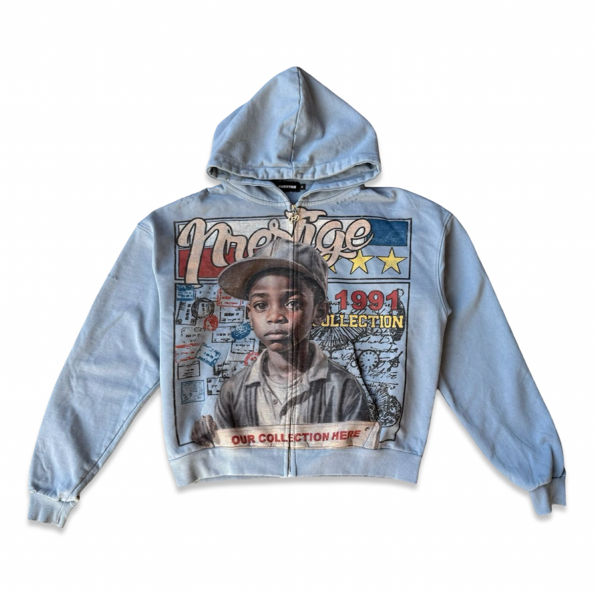 Prestige “Young General” Blue Hoodie