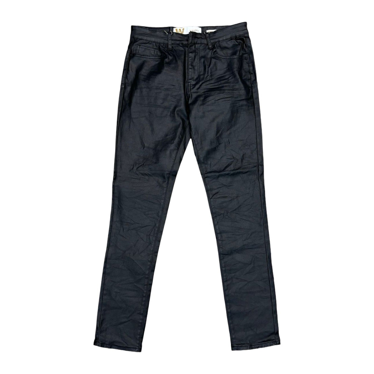W By Waimea Waxed Black Jeans