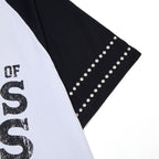 Campus “Seraph” Black Varsity Raglan Tee