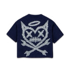 Shattered Hearts “Logo” Navy Tee