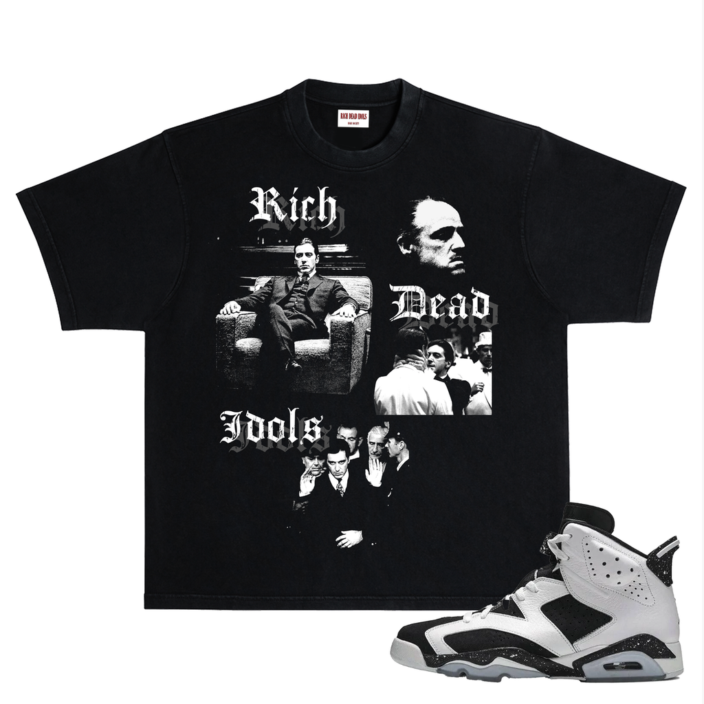 Rich Idols “The Code” Black/White Tee