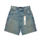 Purple Brand Bead Splatter Shorts