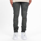 Pheelings “Love Endures” Charcoal Blue Skinny Jeans