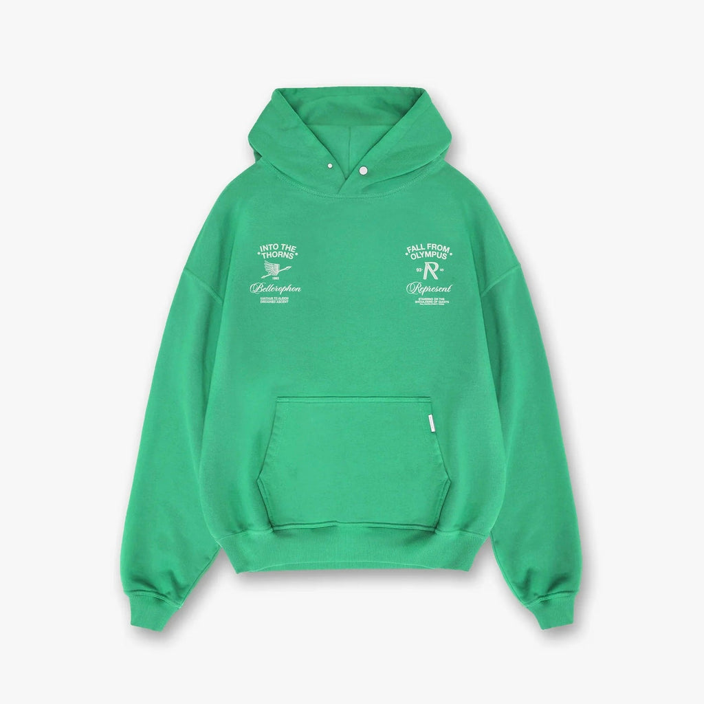 Represent Olympus Island grüner Kapuzenpullover