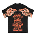 Apolinar City Talk Schwarzes T-Shirt
