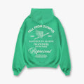 Represent Olympus Island grüner Kapuzenpullover