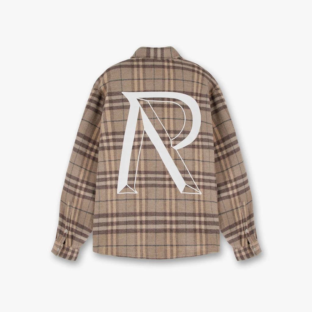 Represent Heavyweight Initial Flanellhemd