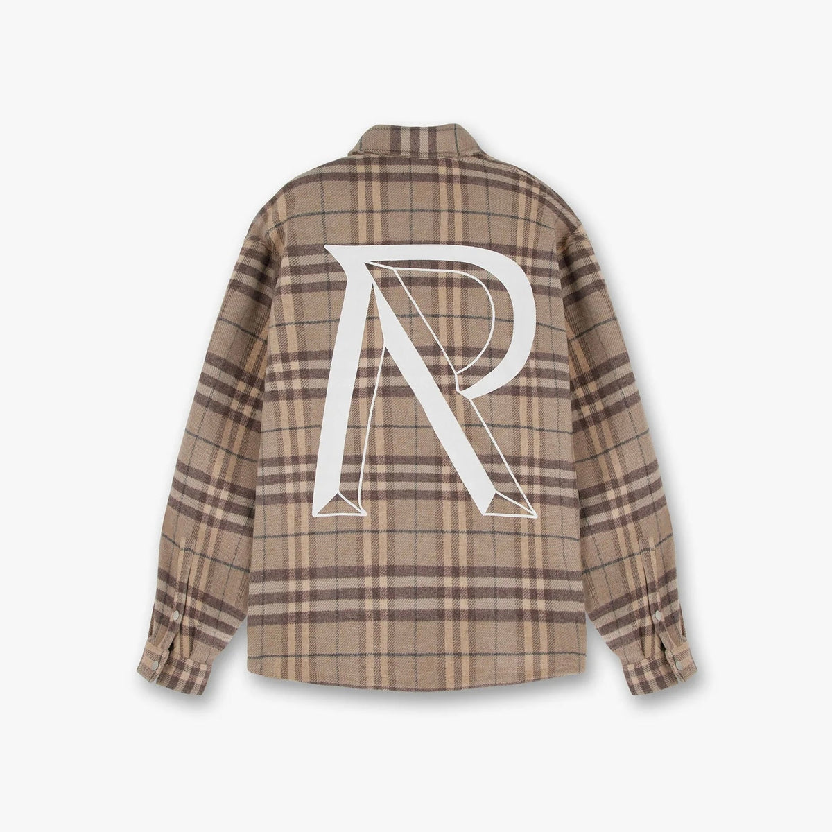 Represent Heavyweight Initial Flanellhemd