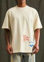 Embellish NYC Freedom Cream T-Shirt
