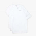 Men’s Crewneck Plain Cotton Tee 3-Pack (White)