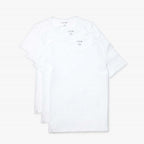 Men’s Crewneck Plain Cotton Tee 3-Pack (White)