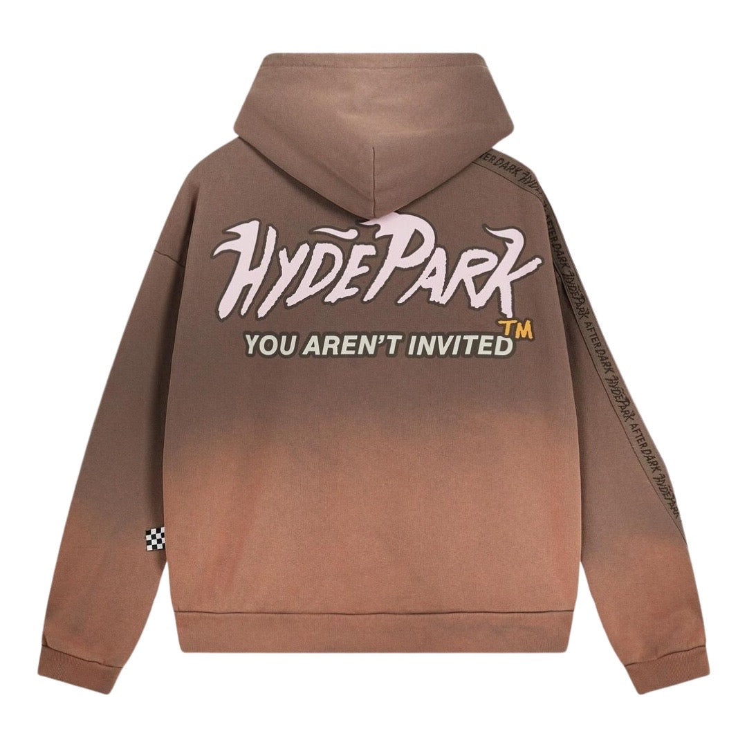 Hydepark Race To The Top Brauner Kapuzenpullover