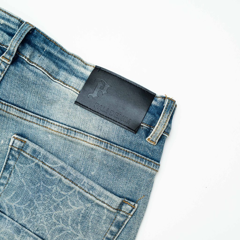 Pali “Spider” Web Wash Jeans
