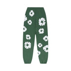 Denim Tears Cotton Wreath Green Joggers
