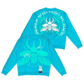 Gunzinii Mein Rücken türkisfarbener Pullover