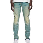 Purple Brand Tiled Overlay Jeans