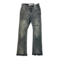 JC Kids “Liquid Crystal” Smoked Grey Stacked Jeans