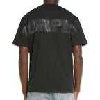Purple Brand “Rhinestone” Black S/S Tee