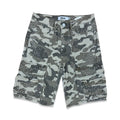 Duaa “Creative” Grey Camo Cargo Shorts