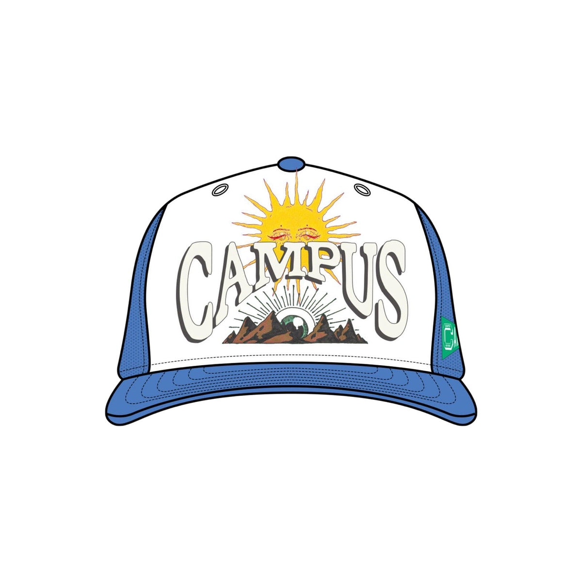 Campus Avante blaue Trucker-Cap