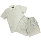 Purple Brand Polo Towel Short Set