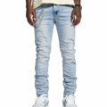 Melee “Stark” Blue Wash Jeans
