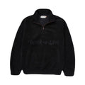 Honor The Gift Script Sherpa Pullover in Schwarz