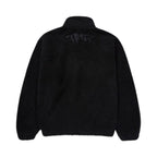 Honor The Gift Script Sherpa Pullover in Schwarz