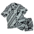 Purple Brand Lyocell Peace Short Set