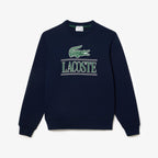Herren-Fleecepullover in Marineblau