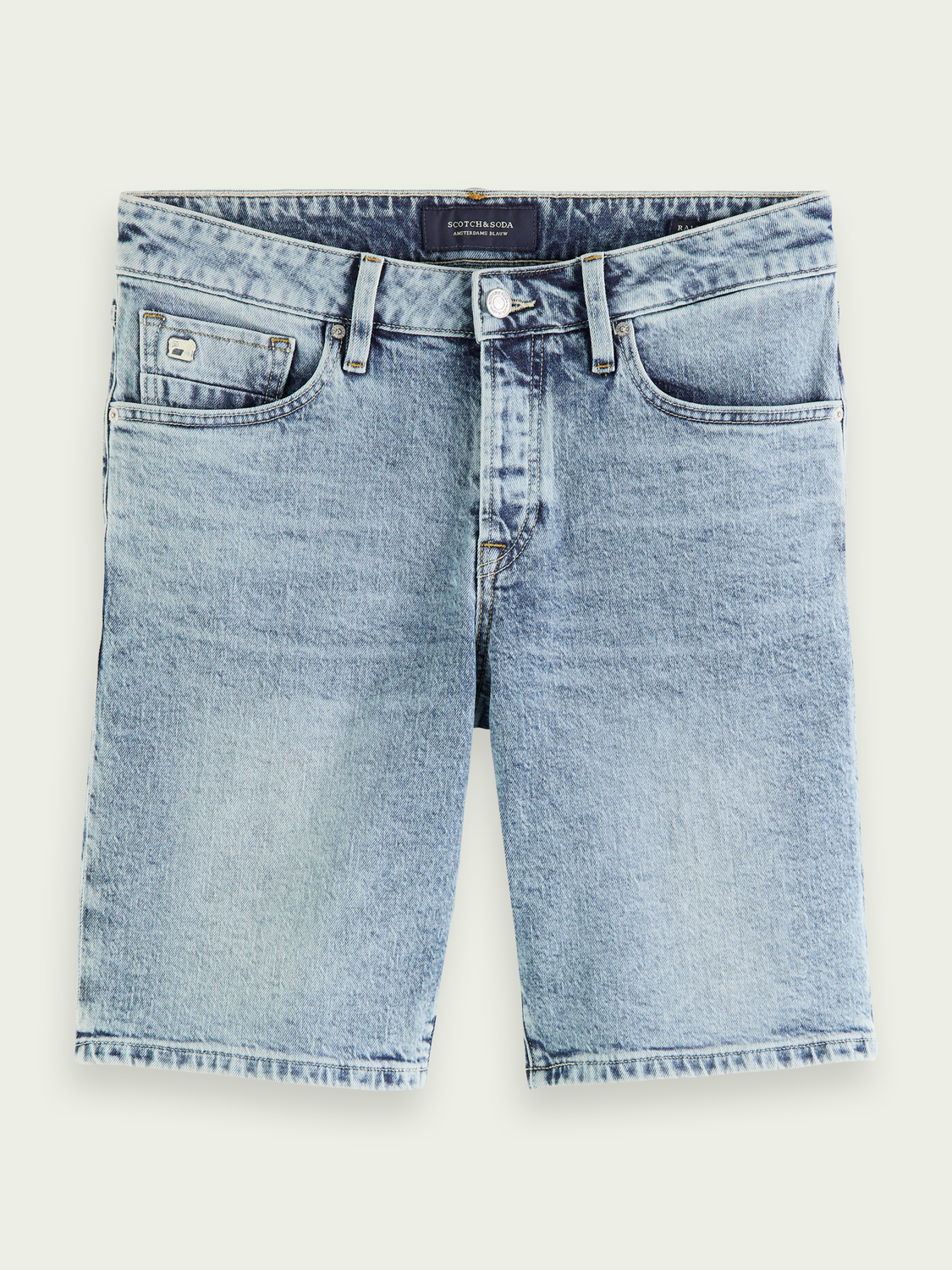 Scotch & Soda Ralston Timeworn Denim Shorts