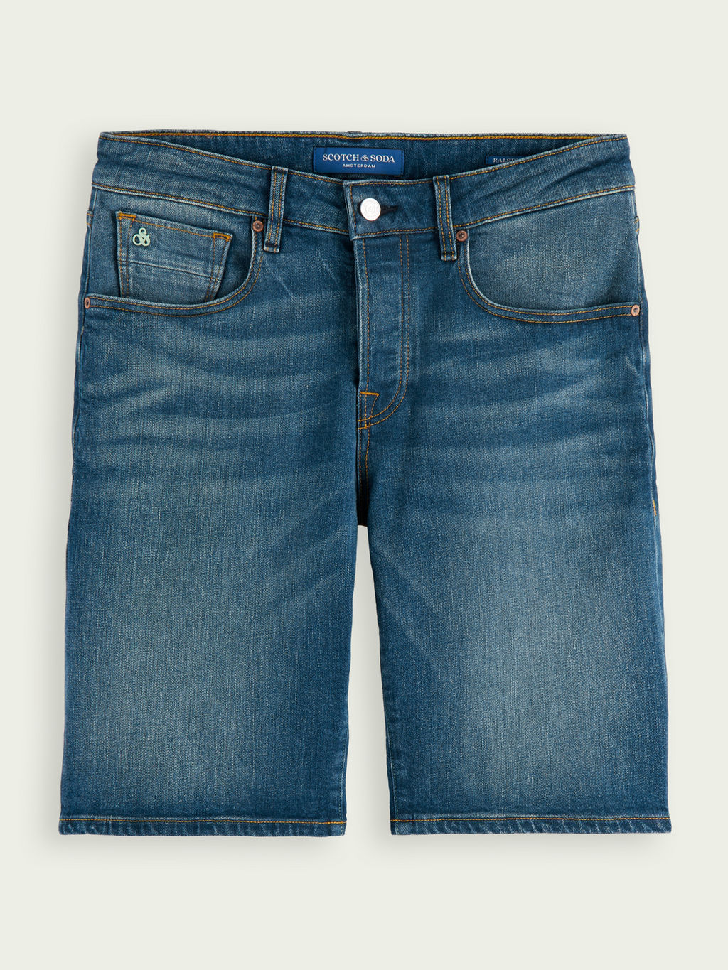 Scotch&Soda Ralston Maui Blue Denim Short