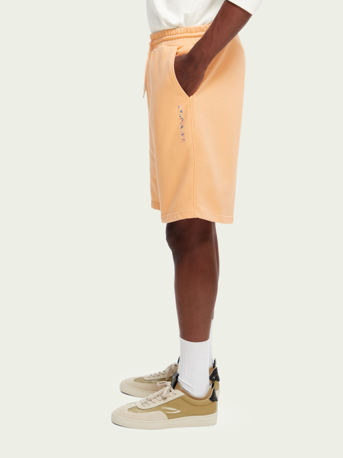 Scotch & Soda Baumwoll-Sweatshorts in Punch (165951)