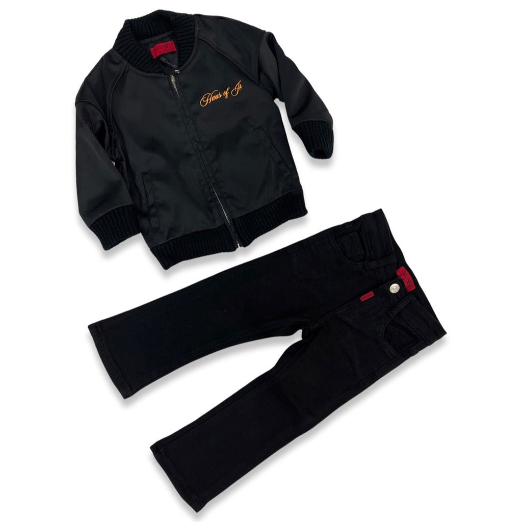 Haus Of Jr Kids Forever Jacken- und Jeans-Set
