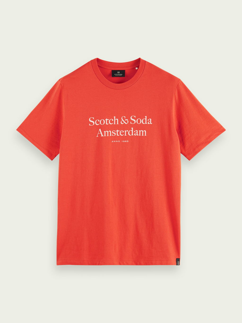 Scotch&Soda Jersey-T-Shirt mit Logo (Chilli Pepper)