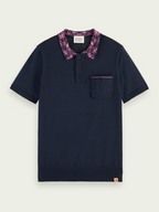 Scotch&Soda Jacquard Collar Polo (166085