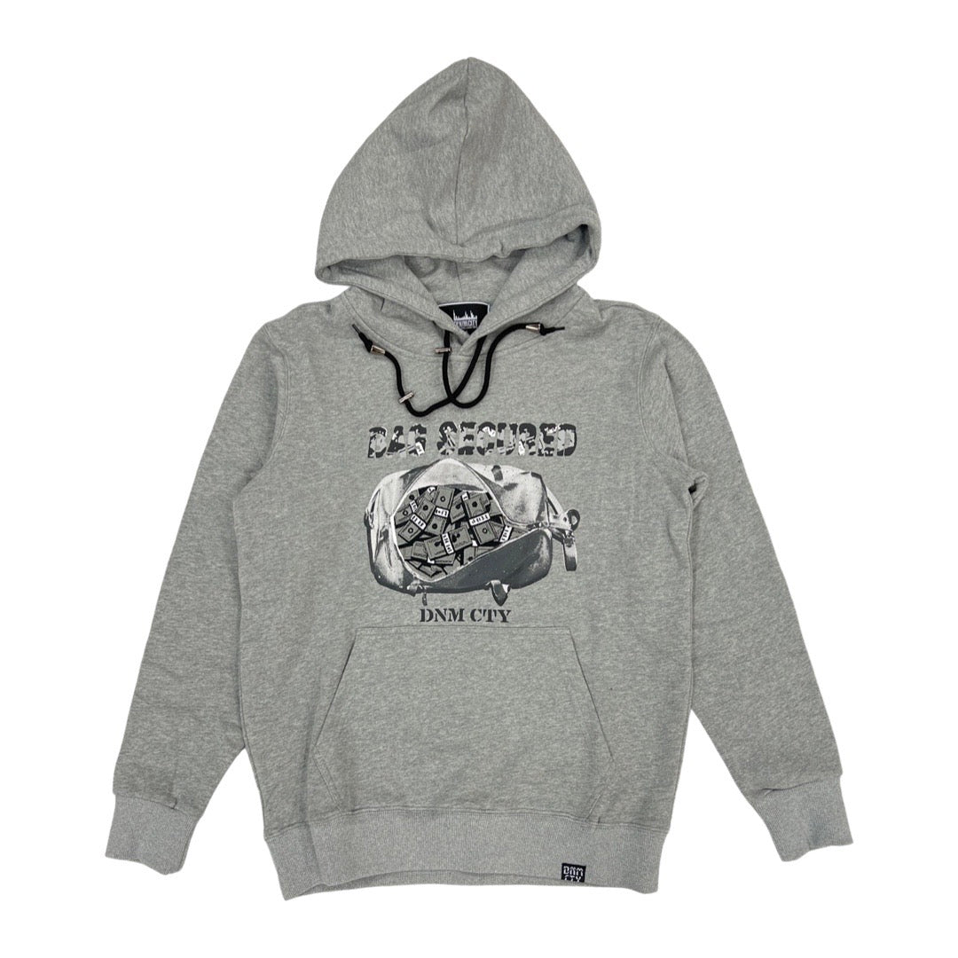 DenimiCity Bag Secured Hoodie (Grau)