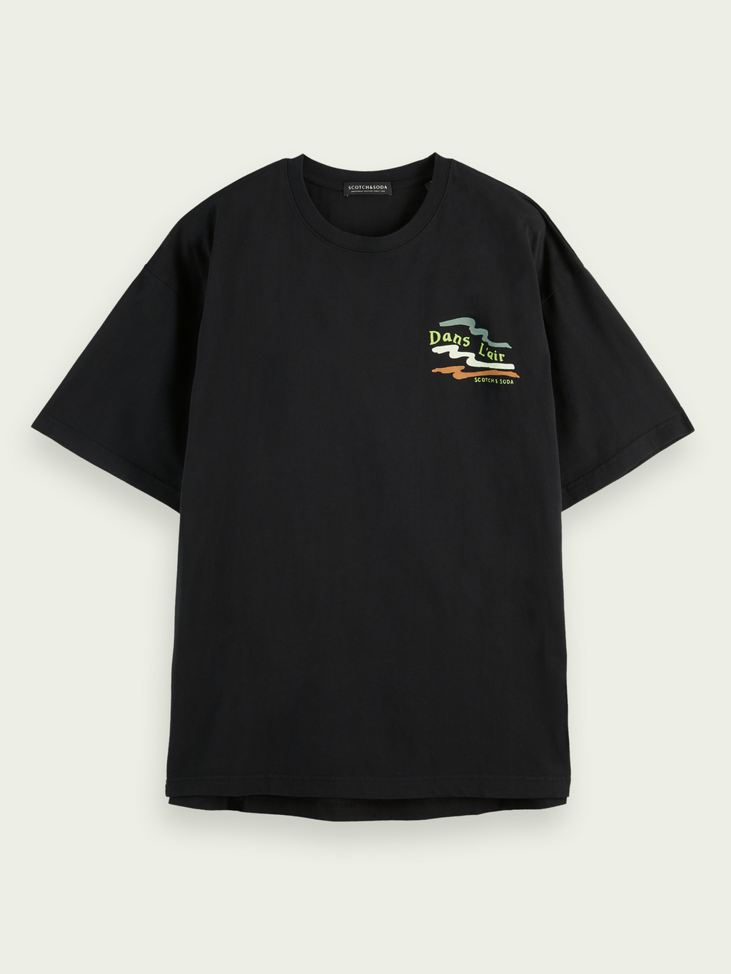 Scotch&Soda Printed Flight Graphic Tee