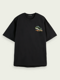 Scotch&Soda Printed Flight Graphic Tee