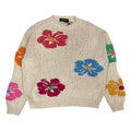 Dsquared2 Strickpullover mit Blumenmuster