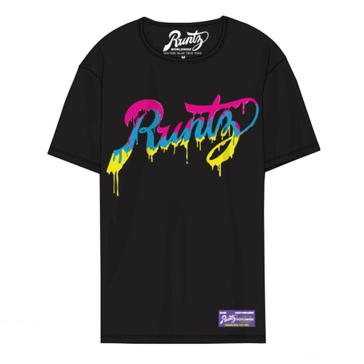 Runtz Drip Scripts T-Shirt (Schwarz)