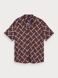 Scotch&Soda-Swirl Lightweight Printed Shirt
