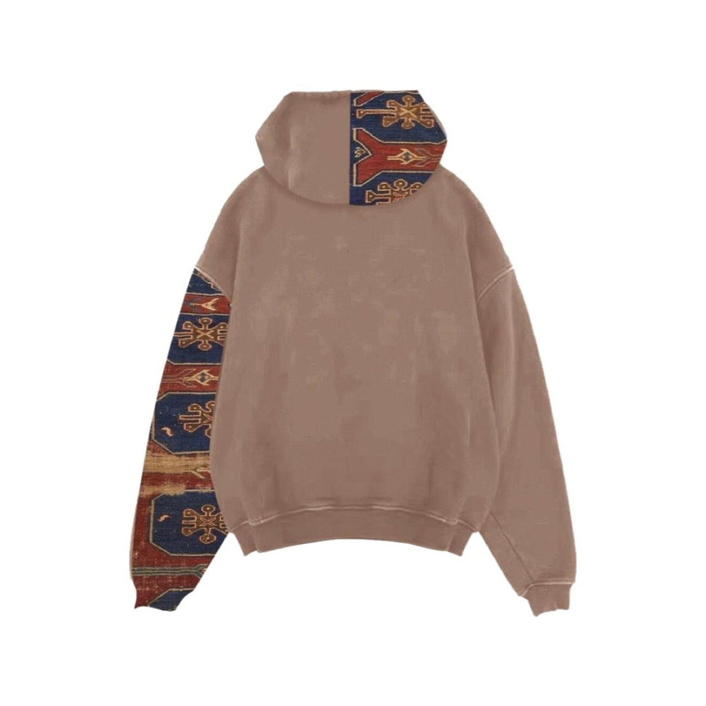 Love Closely Patchwork-Kapuzenpullover