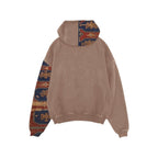 Love Closely Patchwork-Kapuzenpullover