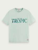 Scotch & Soda T-Shirt mit Innentasche in Mint (166070)