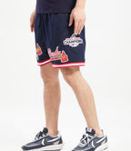 Atlanta Braves Logo Mesh Short