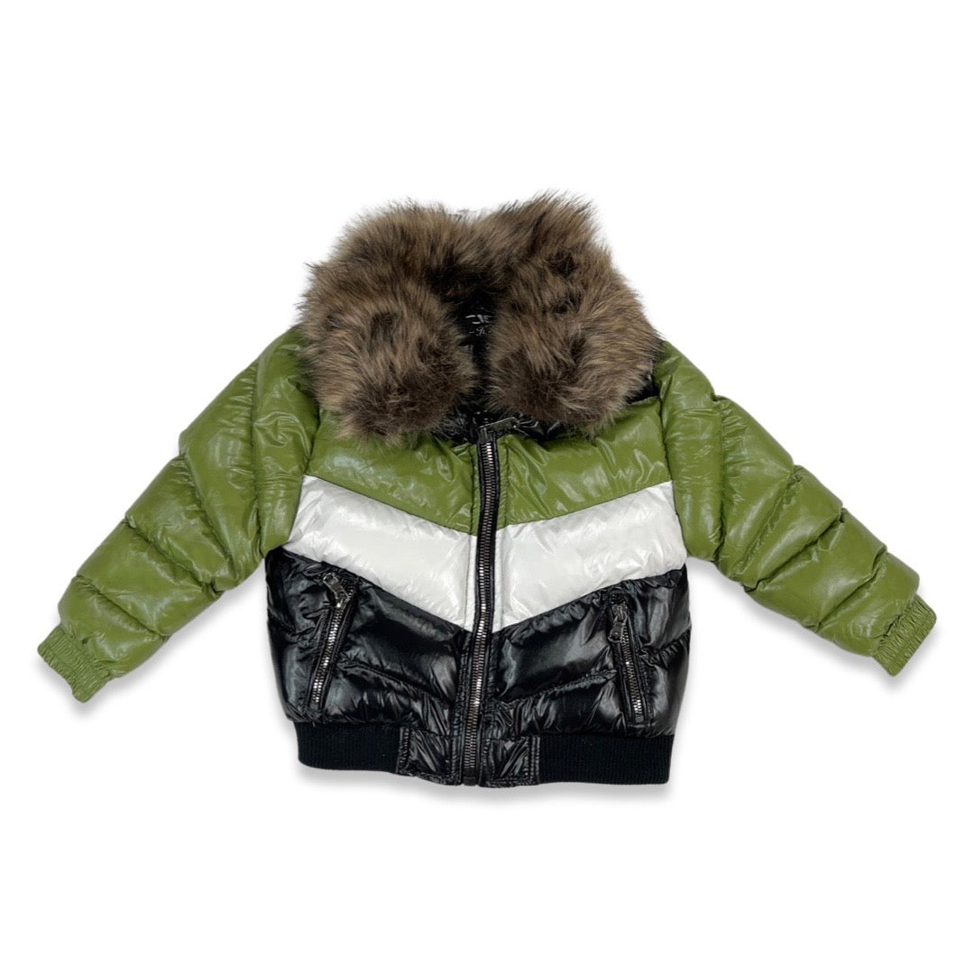 Jordan Craig Kids Pufferjacke Desert Moss (91587)
